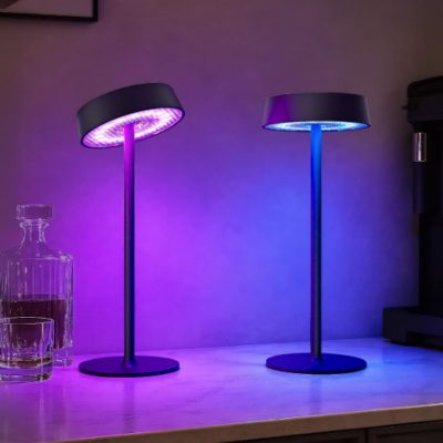 Rechargeable Cordless Table Lamp, Battery Operated Ambient Light